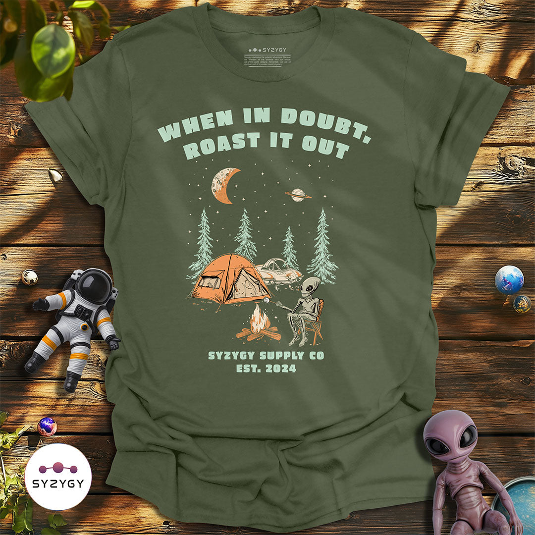 When in Doubt, Roast it Out T-shirt