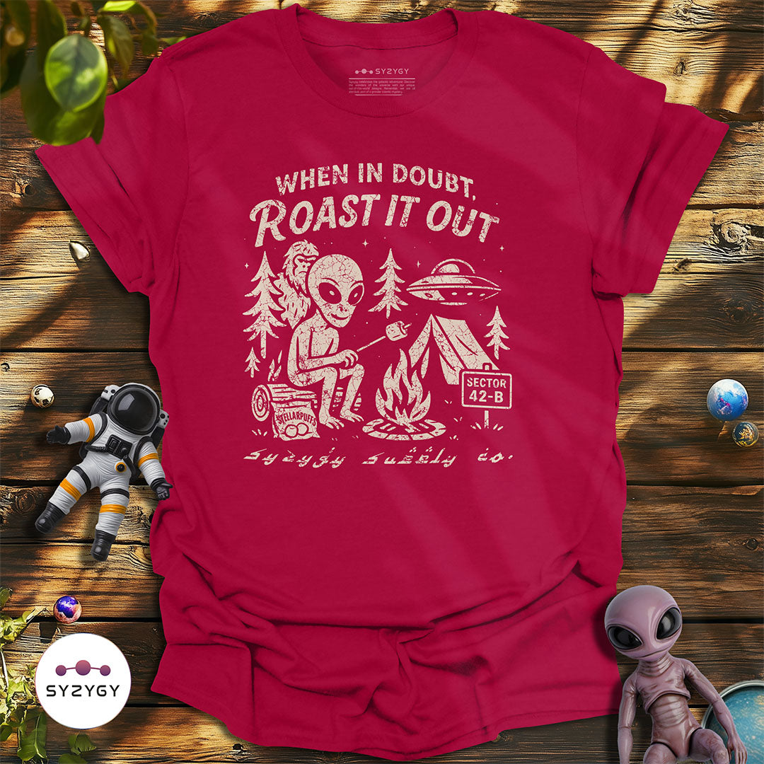 When in Doubt, Roast it Out T-shirt