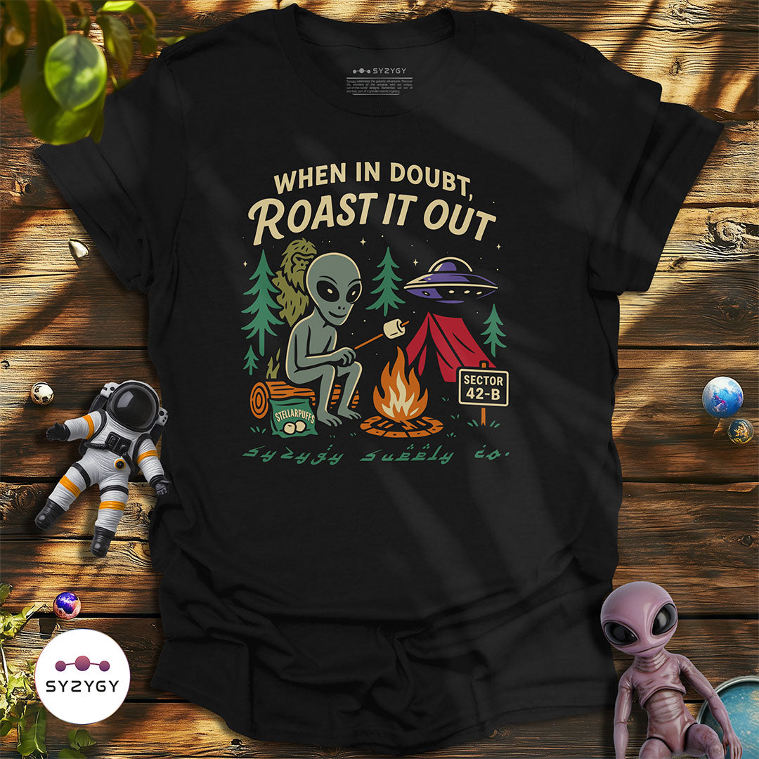 When in Doubt, Roast it Out T-shirt