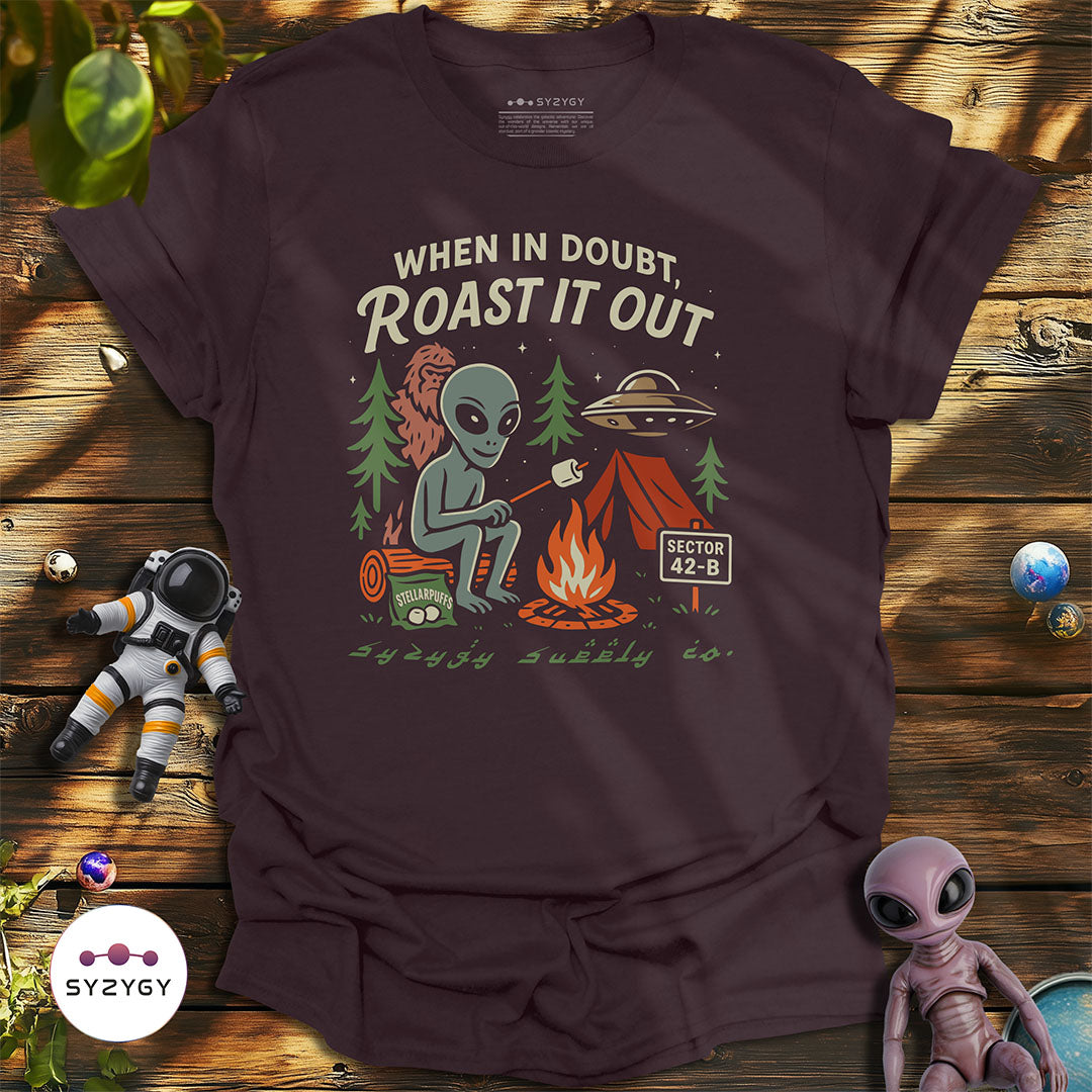 When in Doubt, Roast it Out T-shirt
