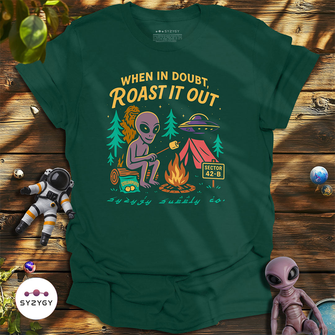 When in Doubt, Roast it Out T-shirt