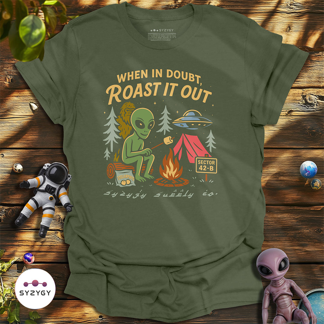 When in Doubt, Roast it Out T-shirt