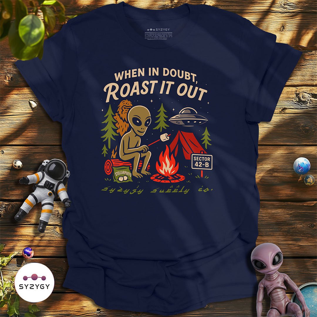 When in Doubt, Roast it Out T-shirt
