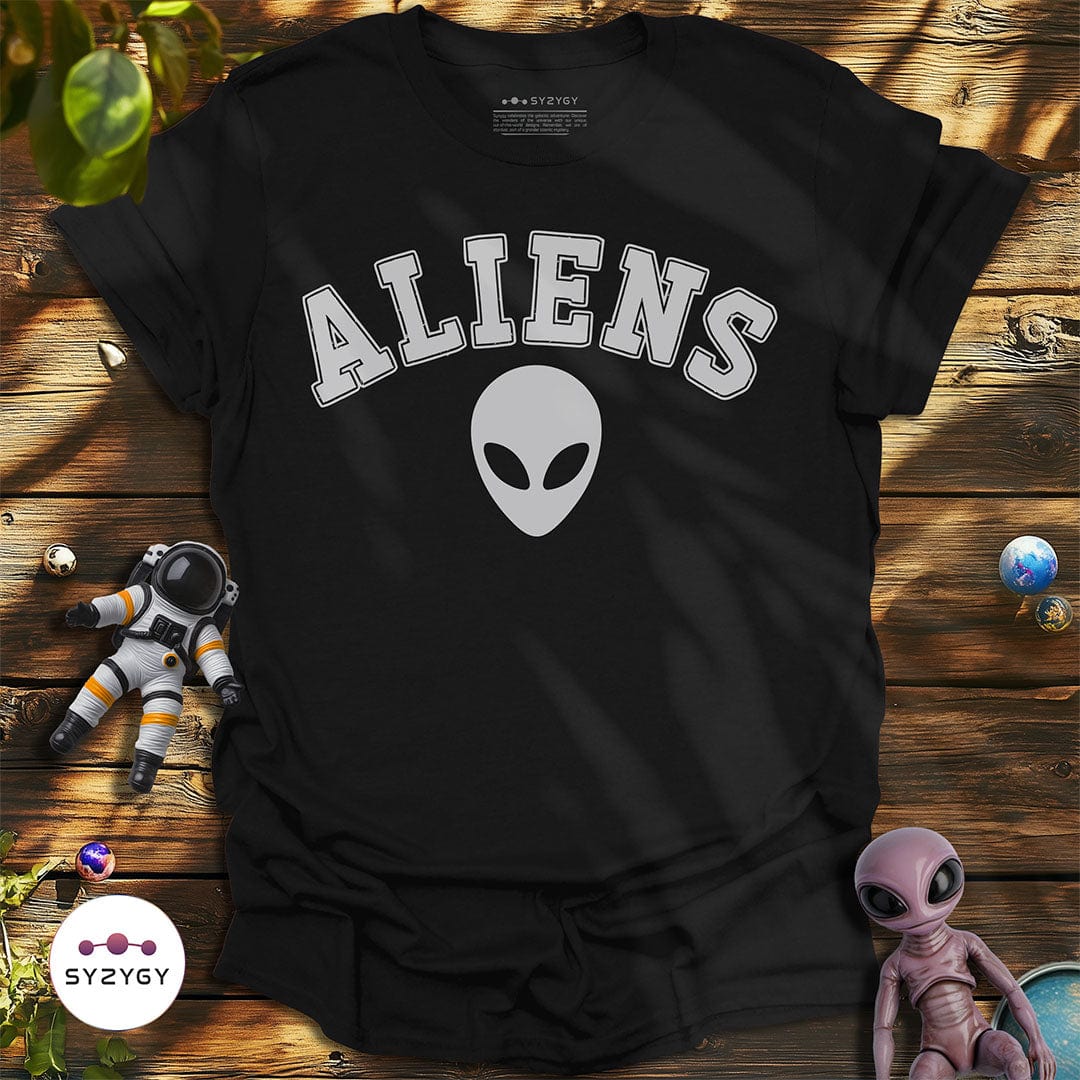 Syzygy Supply T-Shirt Black / S Aliens T-shirt Space Aliens UFO Apparel