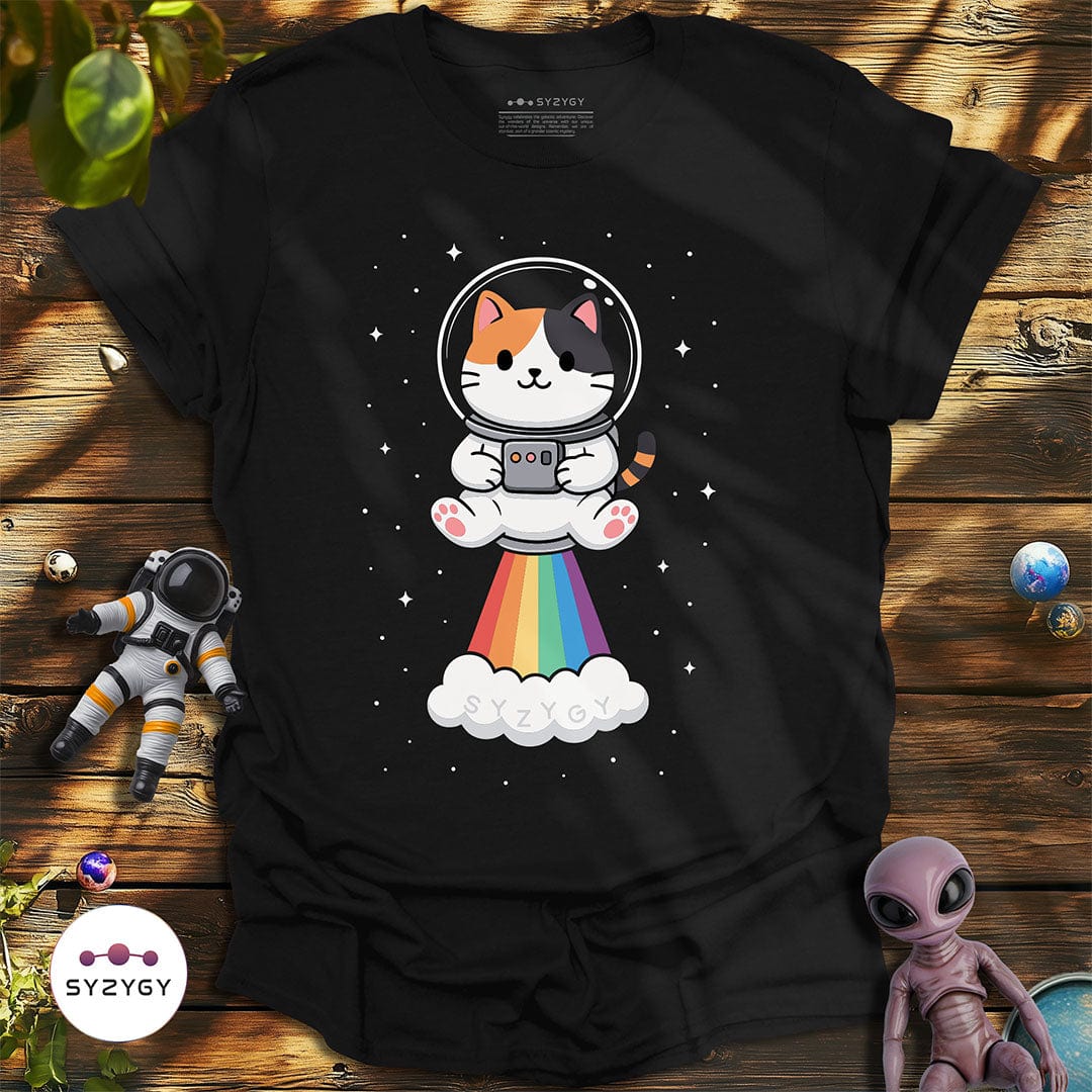 Syzygy Supply T-Shirt Black / S Nebula Nyan T-shirt Space Aliens UFO Apparel