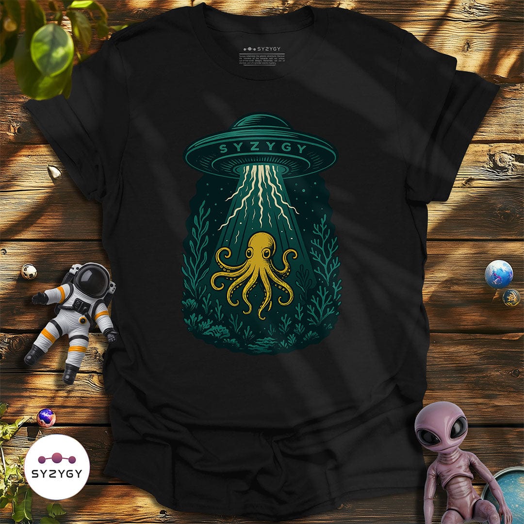 Syzygy Supply T-Shirt Black / S Undersea Encounter T-shirt Space Aliens UFO Apparel