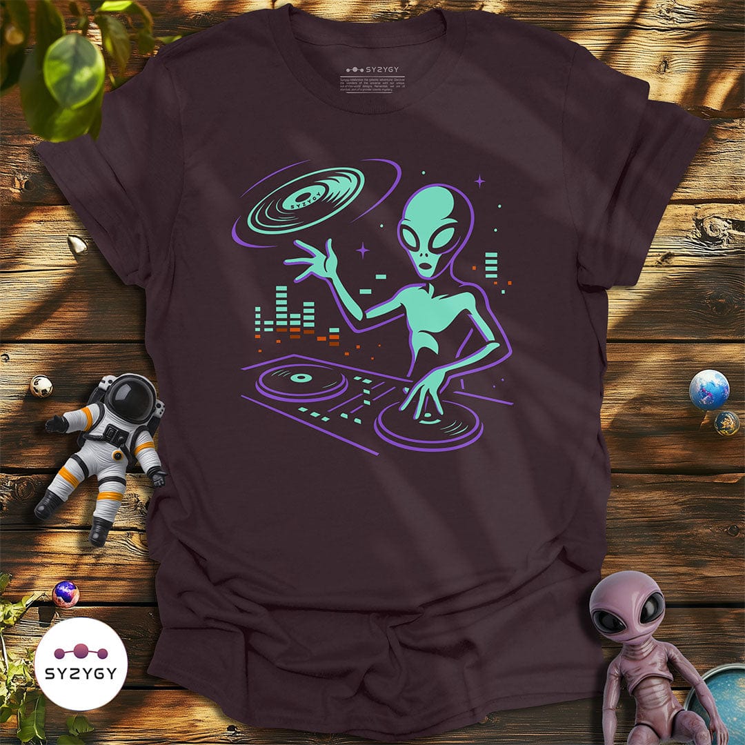 Syzygy Supply T-Shirt Dark Chocolate / S Cosmic BPM T-shirt Space Aliens UFO Apparel