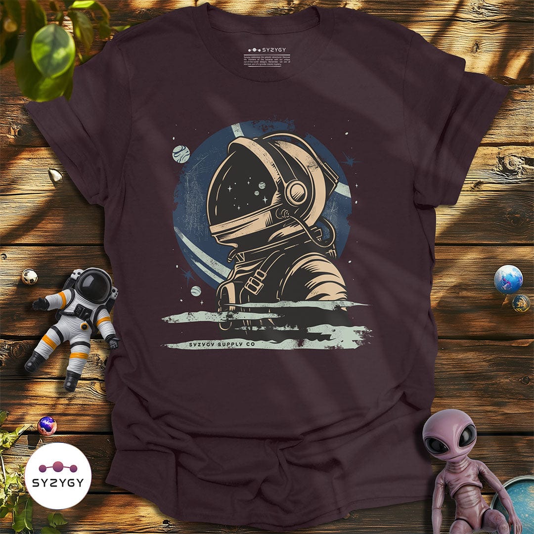 Syzygy Supply T-Shirt Dark Chocolate / S Cosmic Gaze T-shirt Space Aliens UFO Apparel