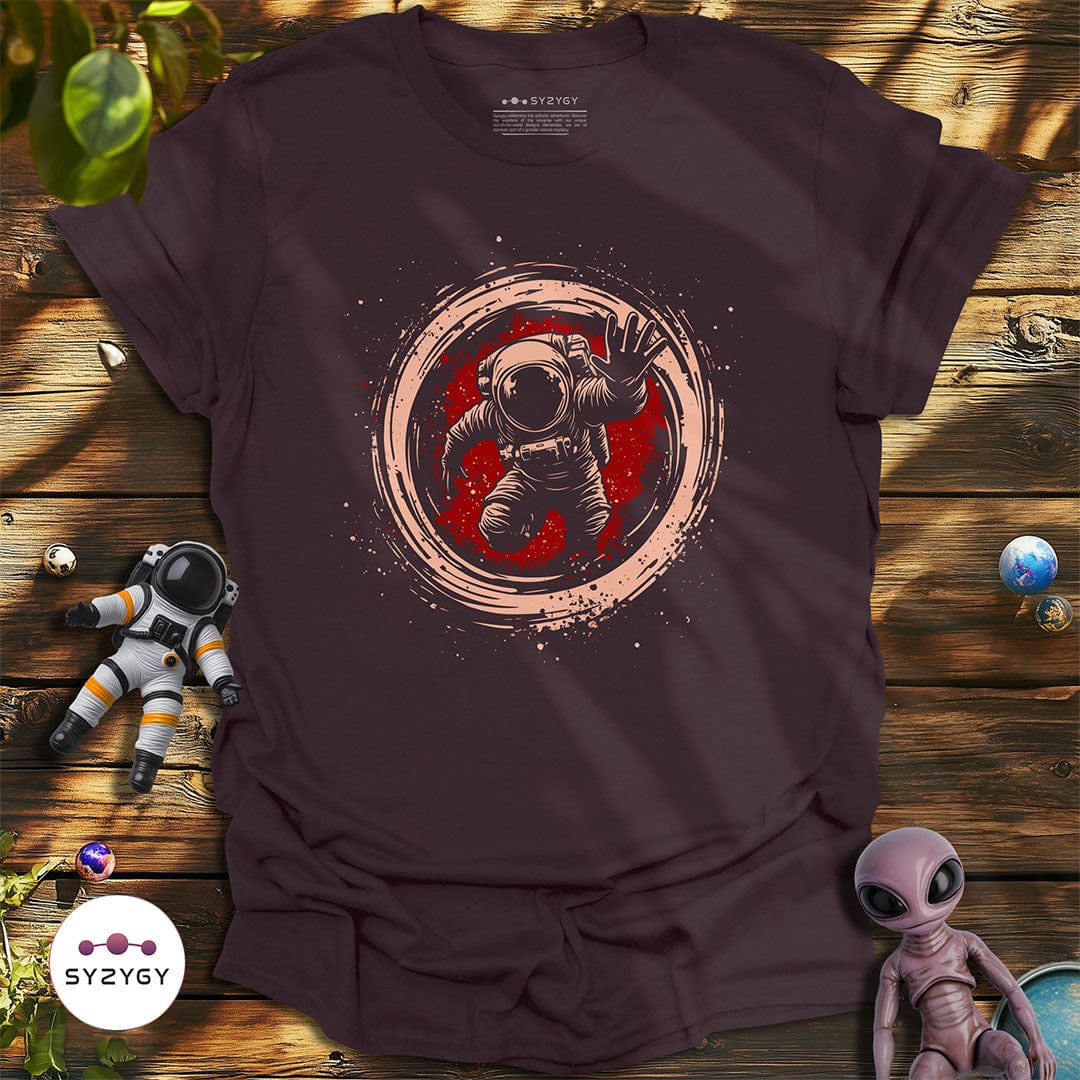 Syzygy Supply T-Shirt Dark Chocolate / S Gravity Grip T-shirt Space Aliens UFO Apparel