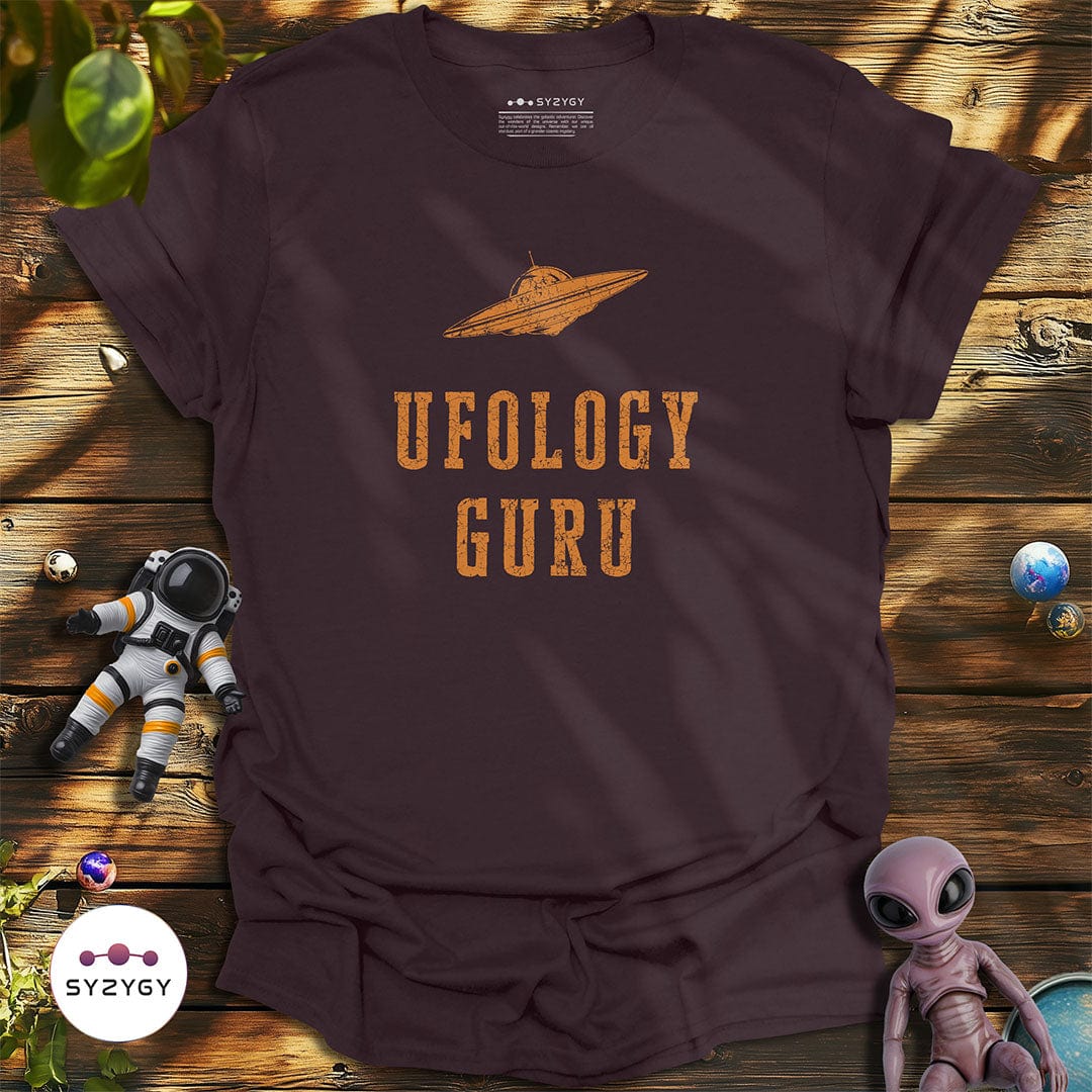 Syzygy Supply T-Shirt Dark Chocolate / S Ufology Guru T-shirt Space Aliens UFO Apparel