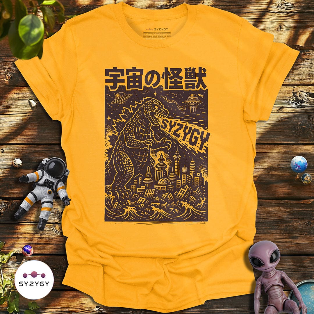 Syzygy Supply T-Shirt Gold / S Space Kaiju T-shirt Space Aliens UFO Apparel