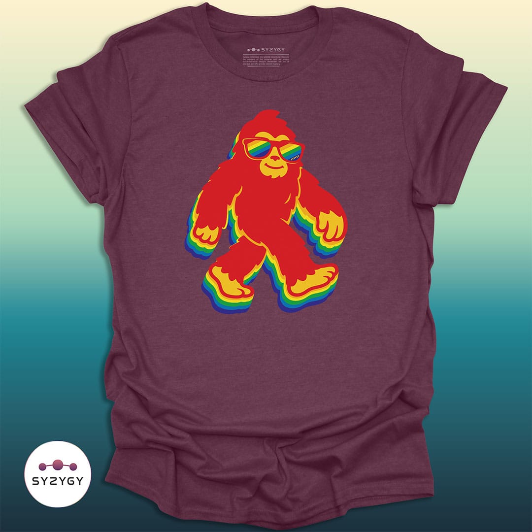 Syzygy Supply T-Shirt Heather Maroon / S Hide & Chic T-shirt Space Aliens UFO Apparel