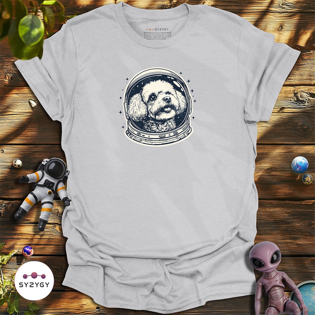 Syzygy Supply T-Shirt Ice Grey / S Astro Bichon T-shirt Space Aliens UFO Apparel