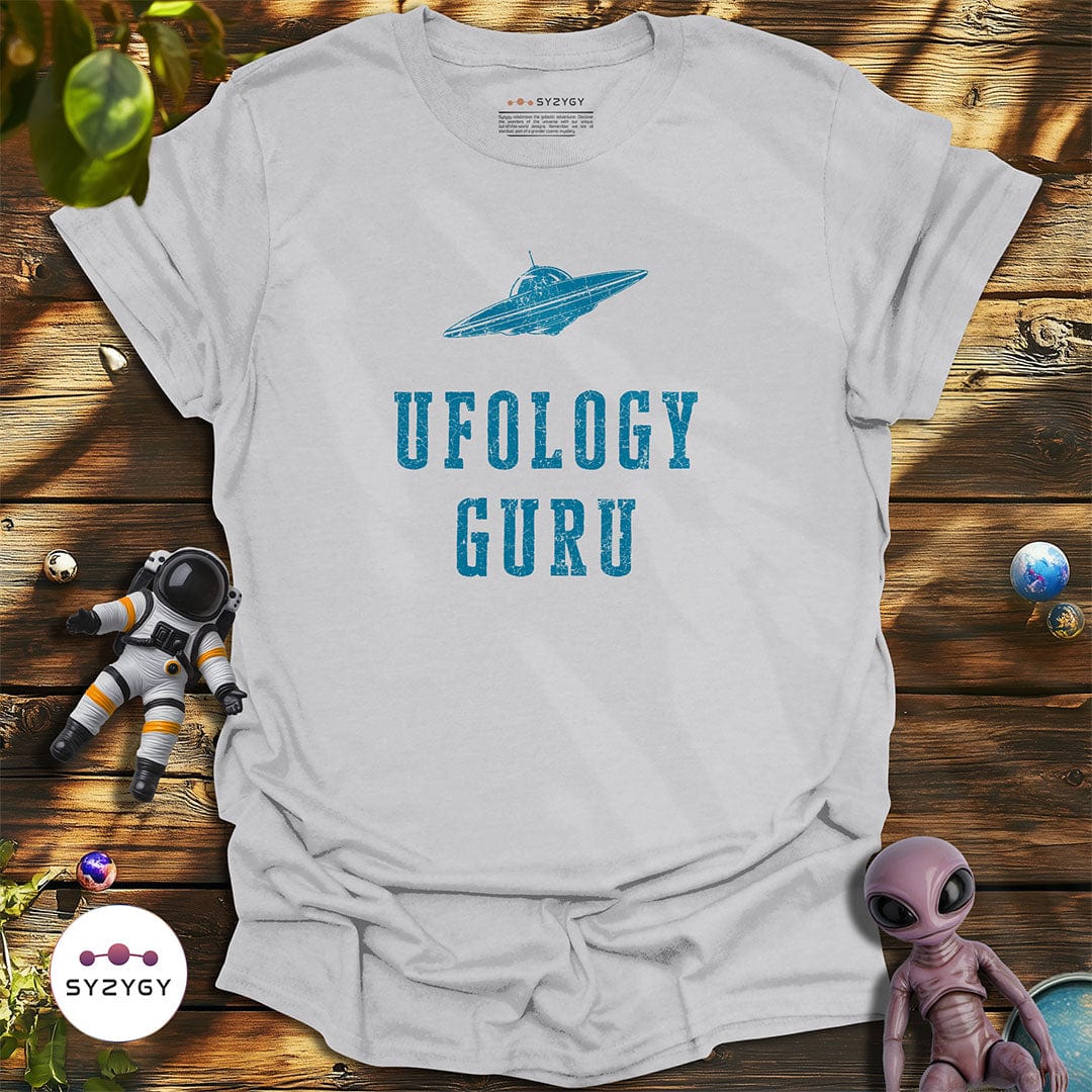 Syzygy Supply T-Shirt Ice Grey / S Ufology Guru T-shirt Space Aliens UFO Apparel