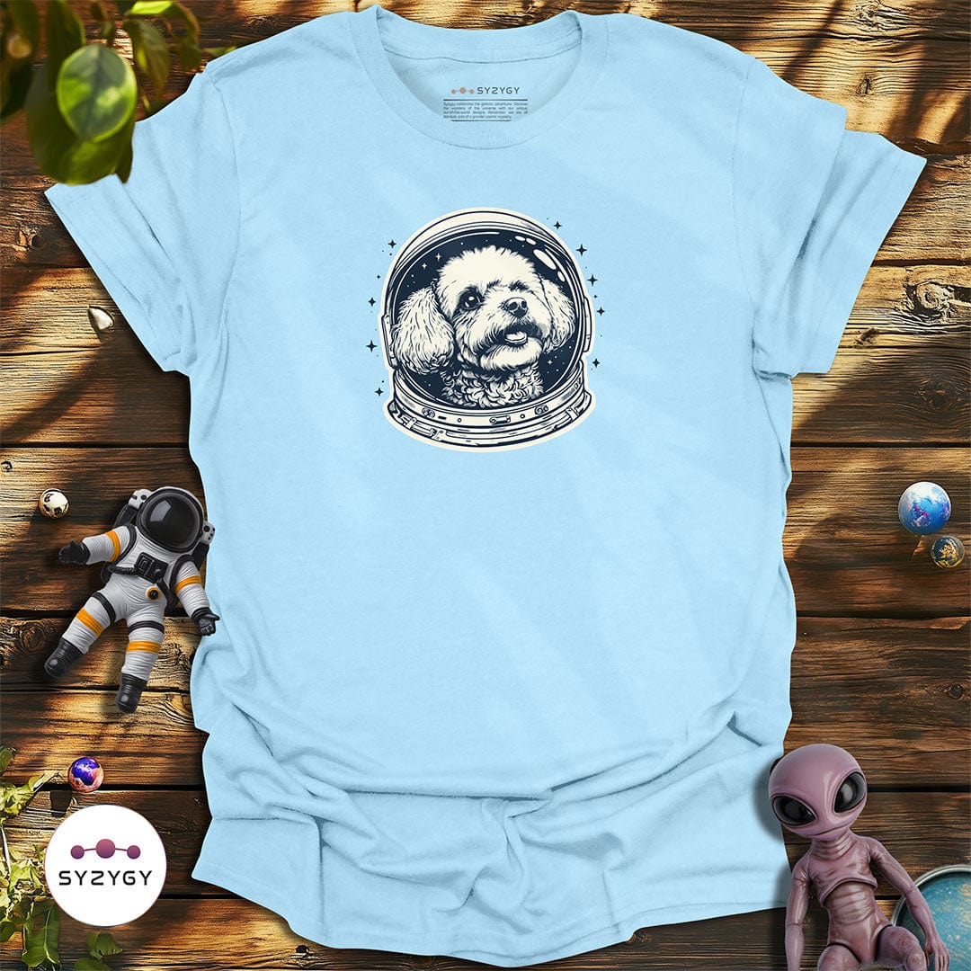 Syzygy Supply T-Shirt Light Blue / S Astro Bichon T-shirt Space Aliens UFO Apparel