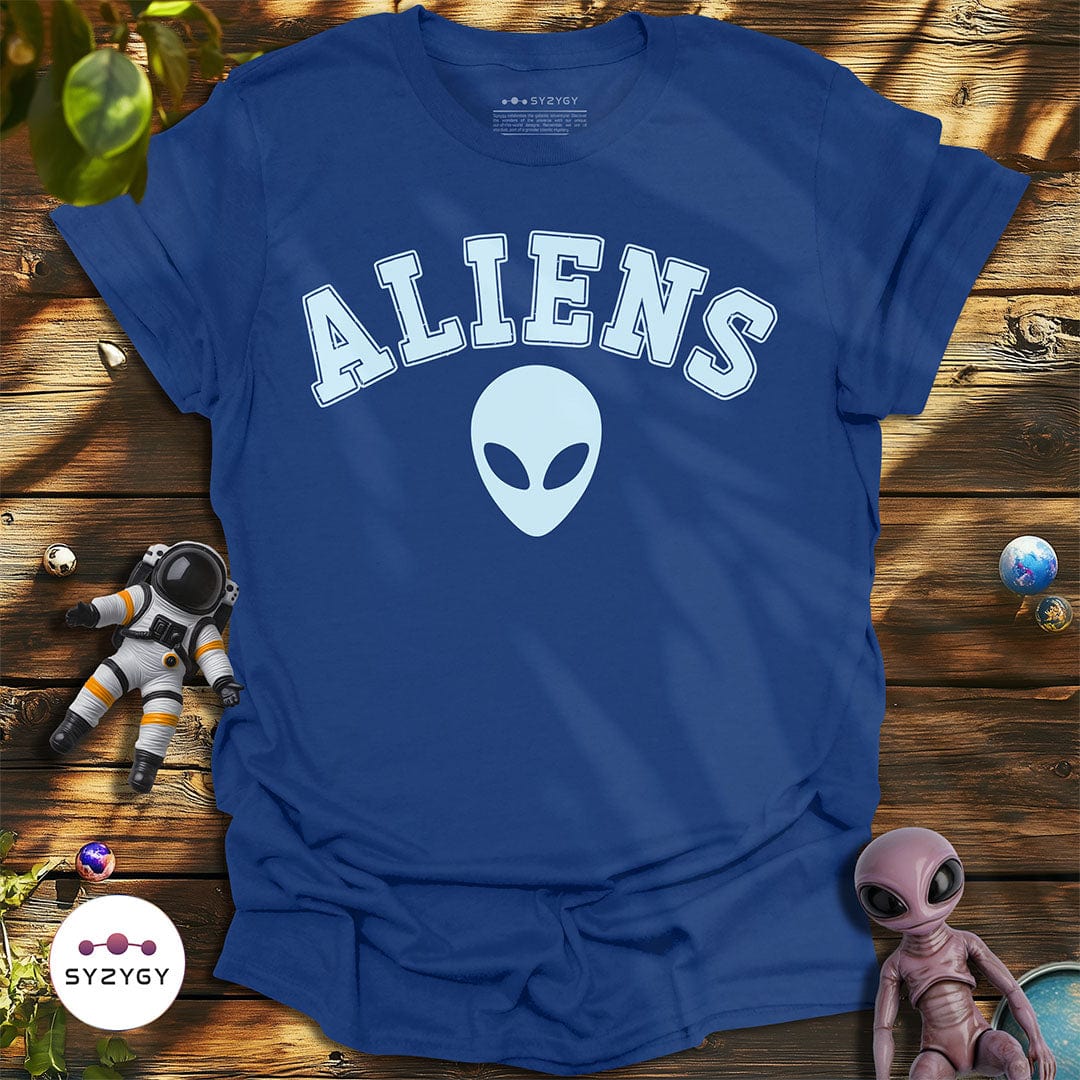 Syzygy Supply T-Shirt Metro Blue / S Aliens T-shirt Space Aliens UFO Apparel