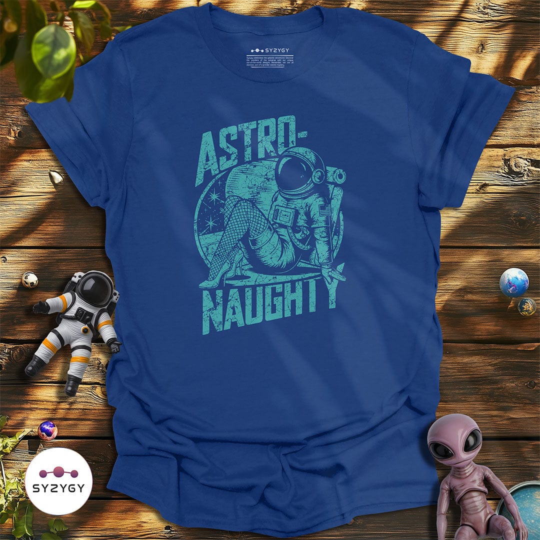 Syzygy Supply T-Shirt Metro Blue / S Astro-naughty T-shirt Space Aliens UFO Apparel