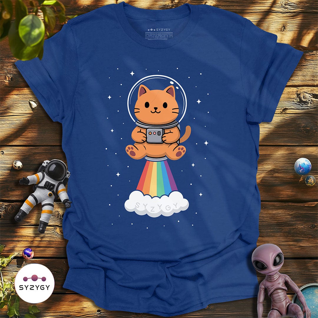 Syzygy Supply T-Shirt Metro Blue / S Nebula Nyan T-shirt Space Aliens UFO Apparel