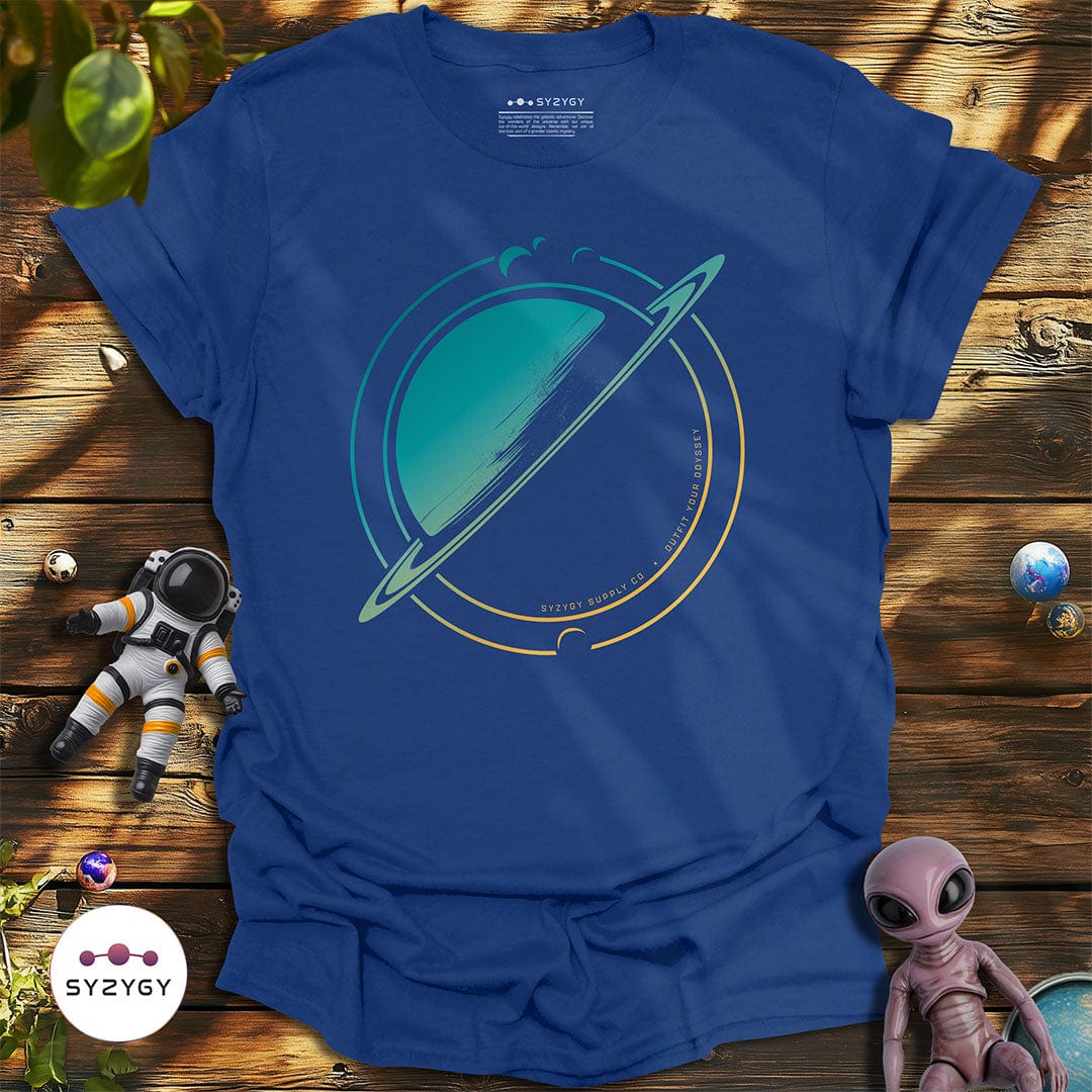 Syzygy Supply T-Shirt Metro Blue / S Orbital Lines T-shirt Space Aliens UFO Apparel