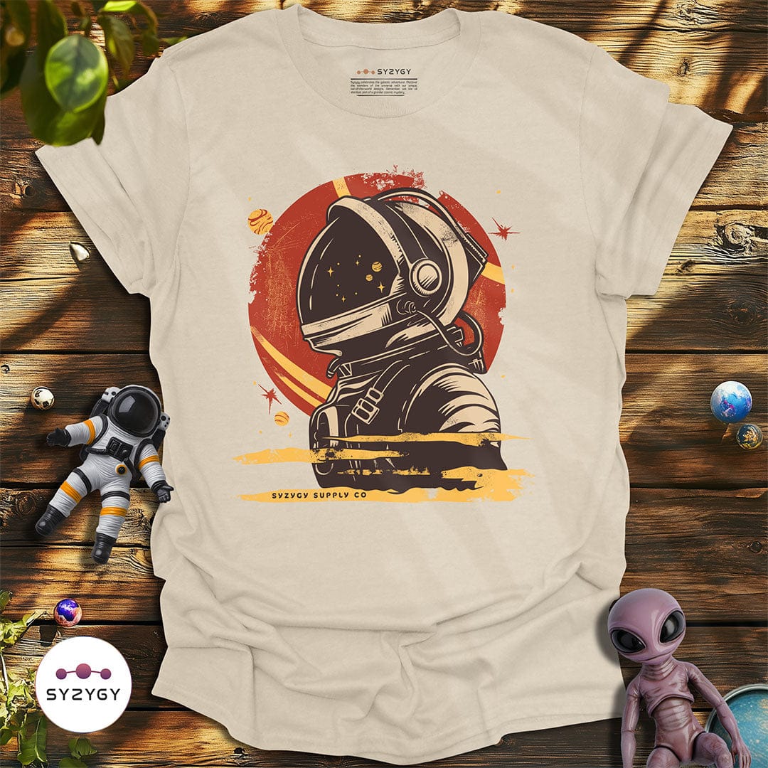 Syzygy Supply T-Shirt Natural / S Cosmic Gaze T-shirt Space Aliens UFO Apparel