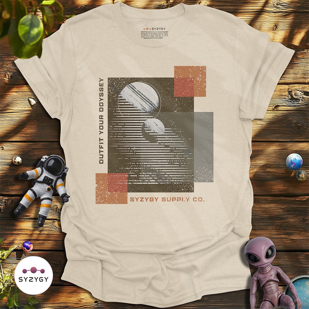 Syzygy Supply T-Shirt Natural / S Planetary Union T-shirt Space Aliens UFO Apparel