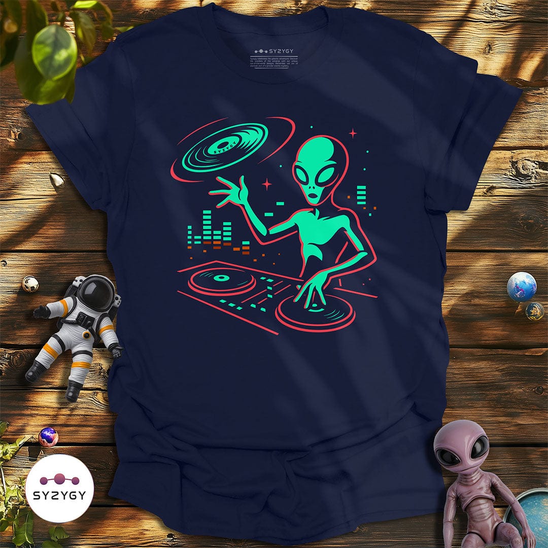 Syzygy Supply T-Shirt Navy / S Cosmic BPM T-shirt Space Aliens UFO Apparel