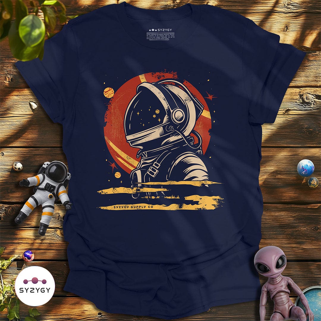 Syzygy Supply T-Shirt Navy / S Cosmic Gaze T-shirt Space Aliens UFO Apparel
