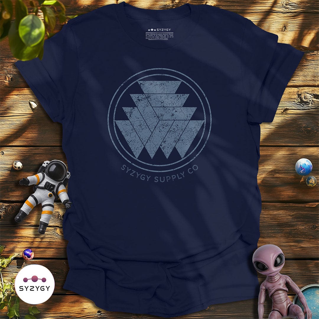Syzygy Supply T-Shirt Navy / S Stoke Charity Circle T-shirt Space Aliens UFO Apparel