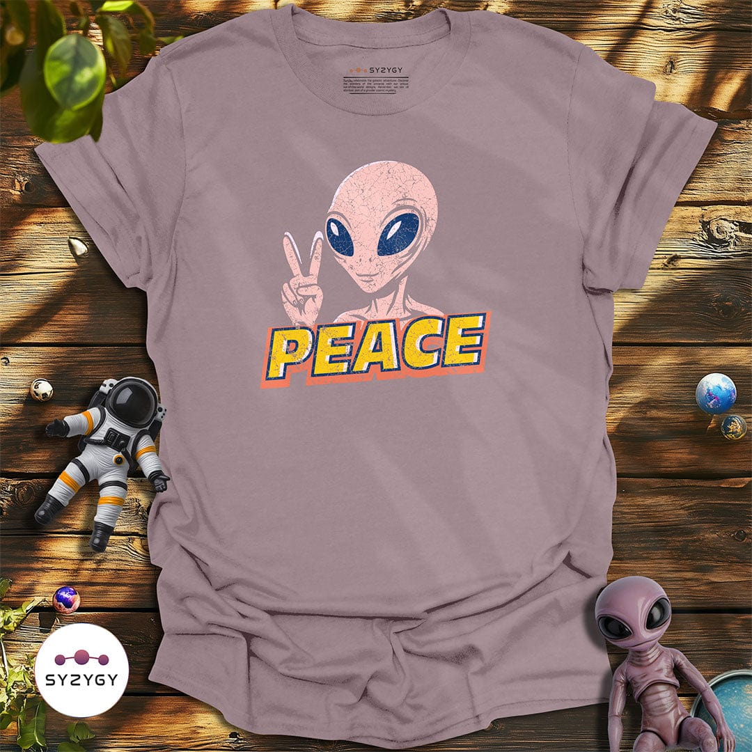 Syzygy Supply T-Shirt Paragon / S Peace T-shirt Space Aliens UFO Apparel