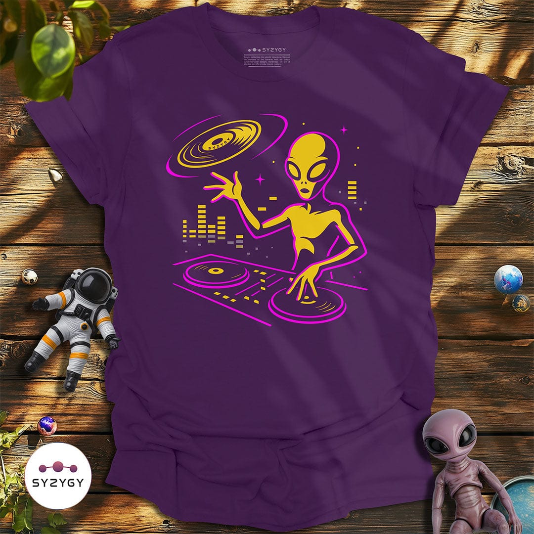 Syzygy Supply T-Shirt Purple / S Cosmic BPM T-shirt Space Aliens UFO Apparel