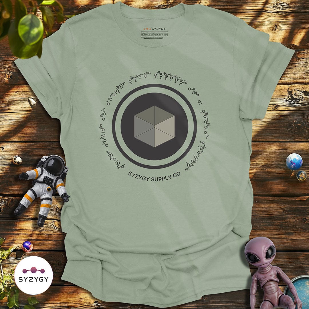 Syzygy Supply T-Shirt Sage / S Cubisphere Encounter T-shirt Space Aliens UFO Apparel