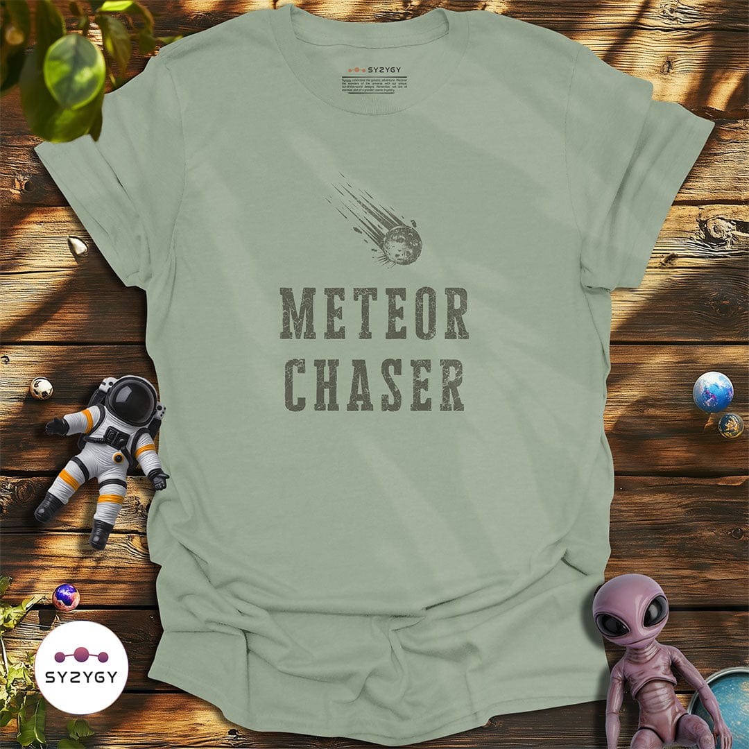 Syzygy Supply T-Shirt Sage / S Meteor Chaser T-shirt Space Aliens UFO Apparel