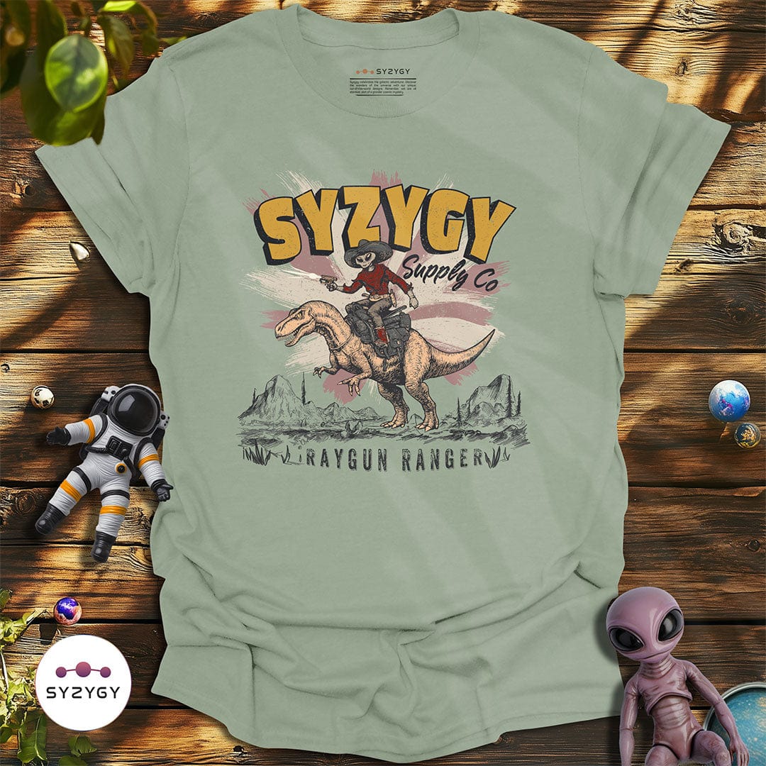 Syzygy Supply T-Shirt Sage / S Raygun Ranger T-shirt Space Aliens UFO Apparel