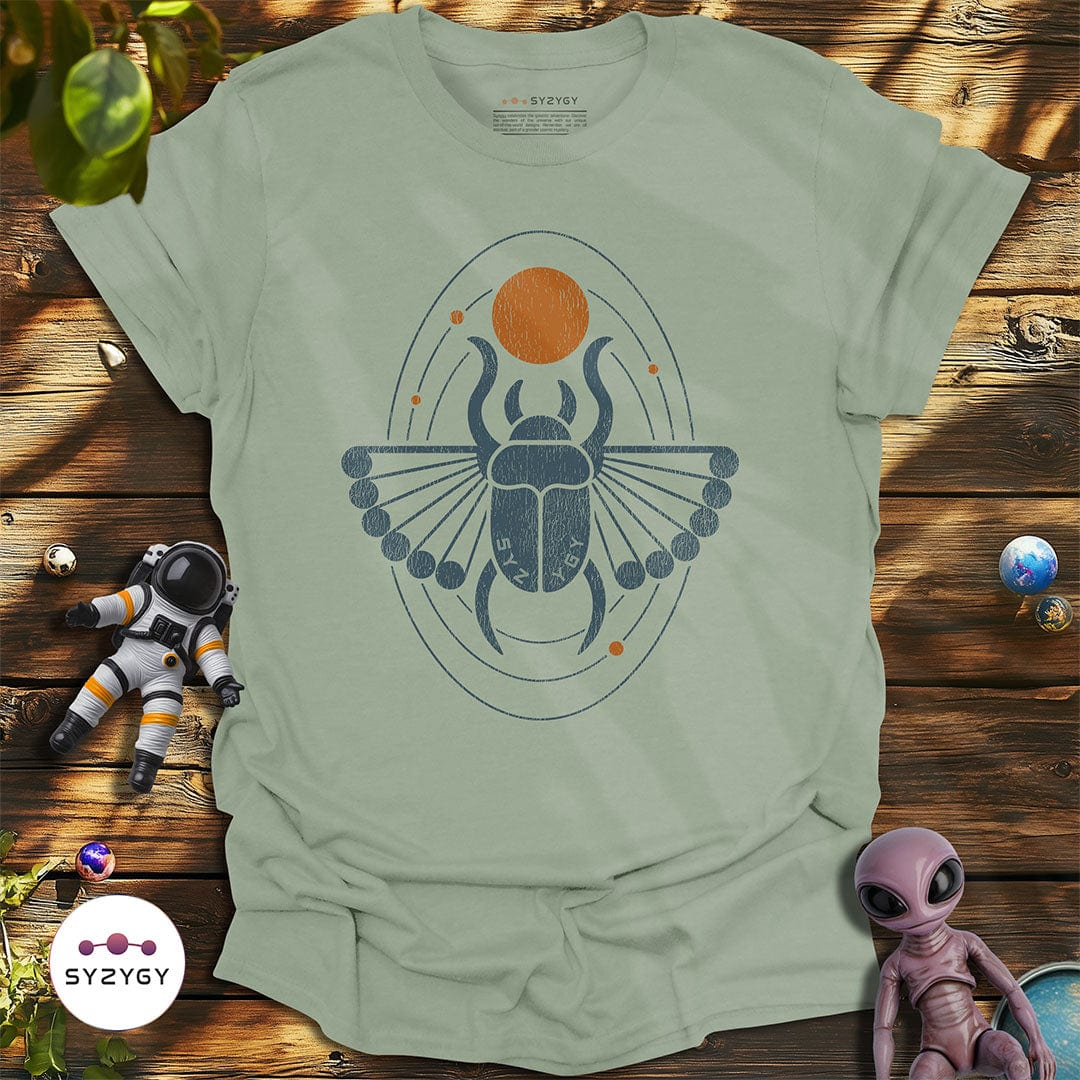 Syzygy Supply T-Shirt Sage / S Scarab Sentinel T-shirt Space Aliens UFO Apparel