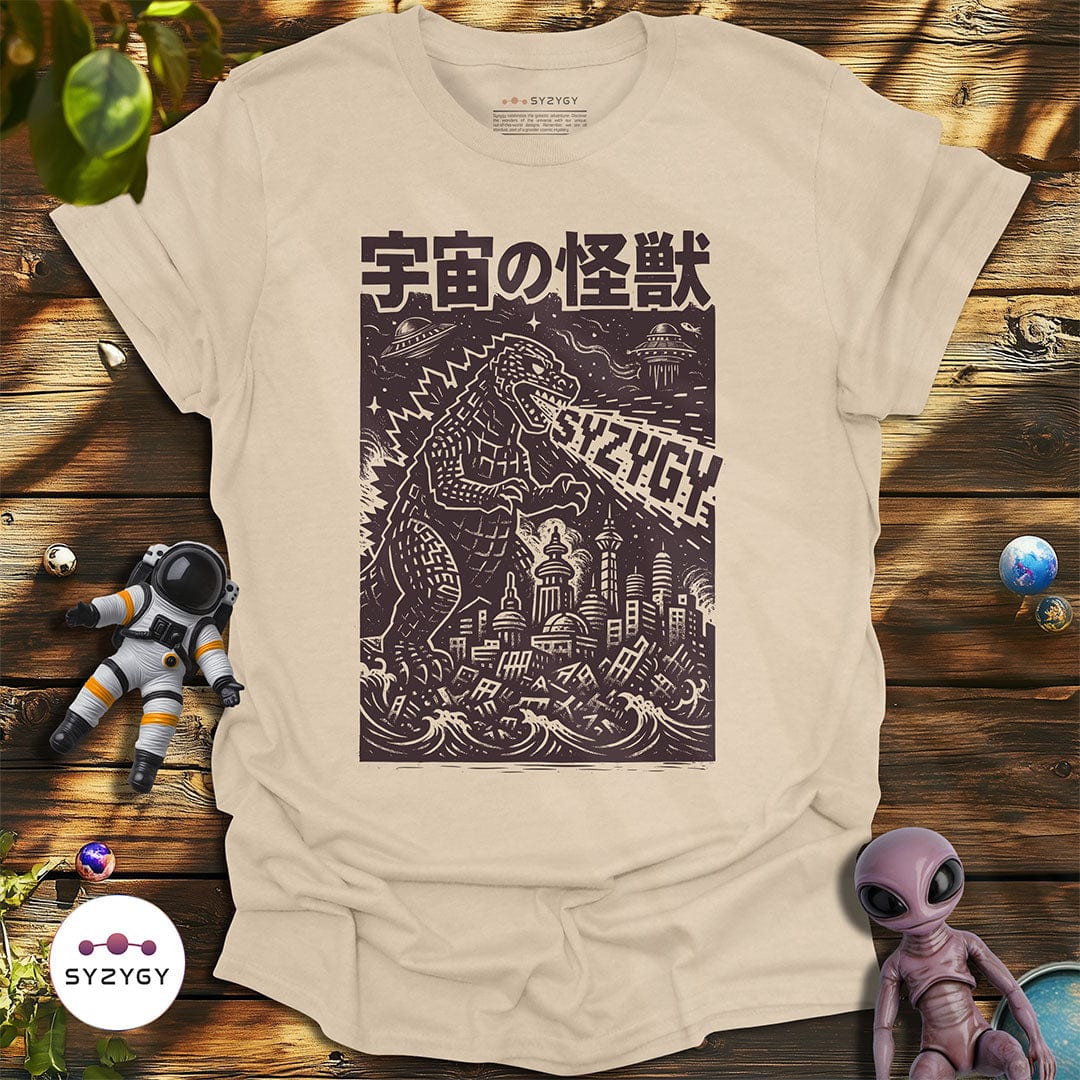 Syzygy Supply T-Shirt Sand / S Space Kaiju T-shirt Space Aliens UFO Apparel