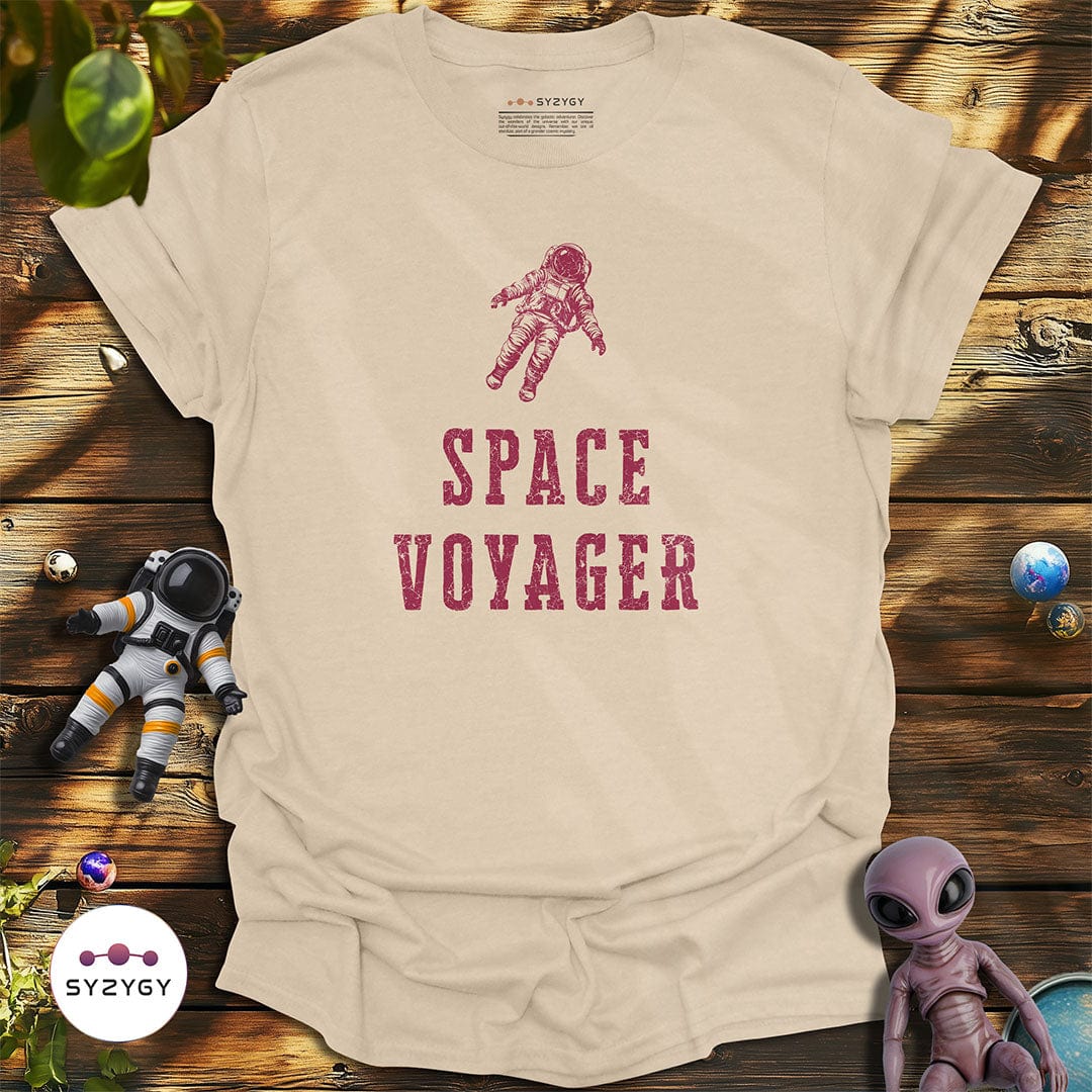 Syzygy Supply T-Shirt Sand / S Space Voyager T-shirt Space Aliens UFO Apparel