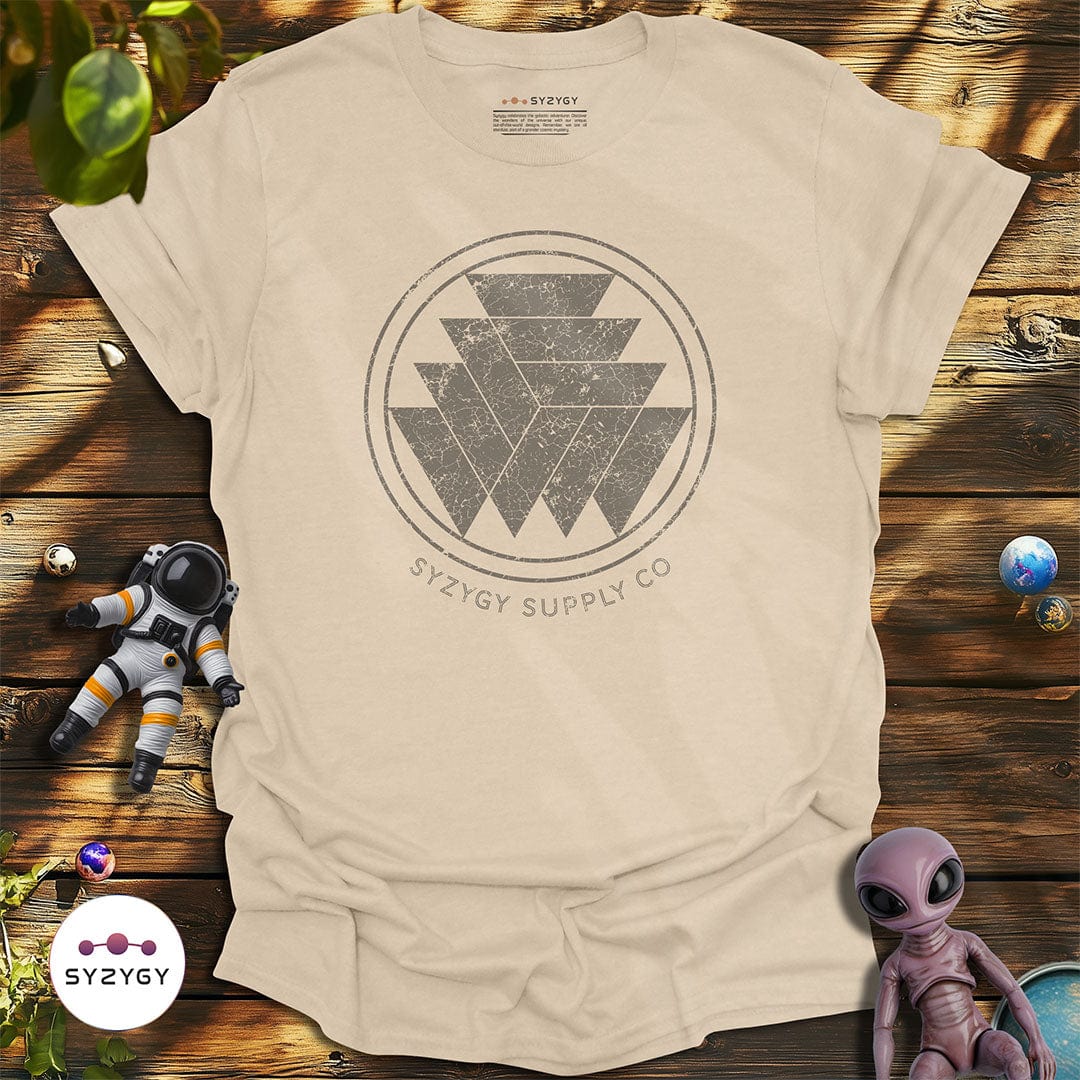 Syzygy Supply T-Shirt Sand / S Stoke Charity Circle T-shirt Space Aliens UFO Apparel