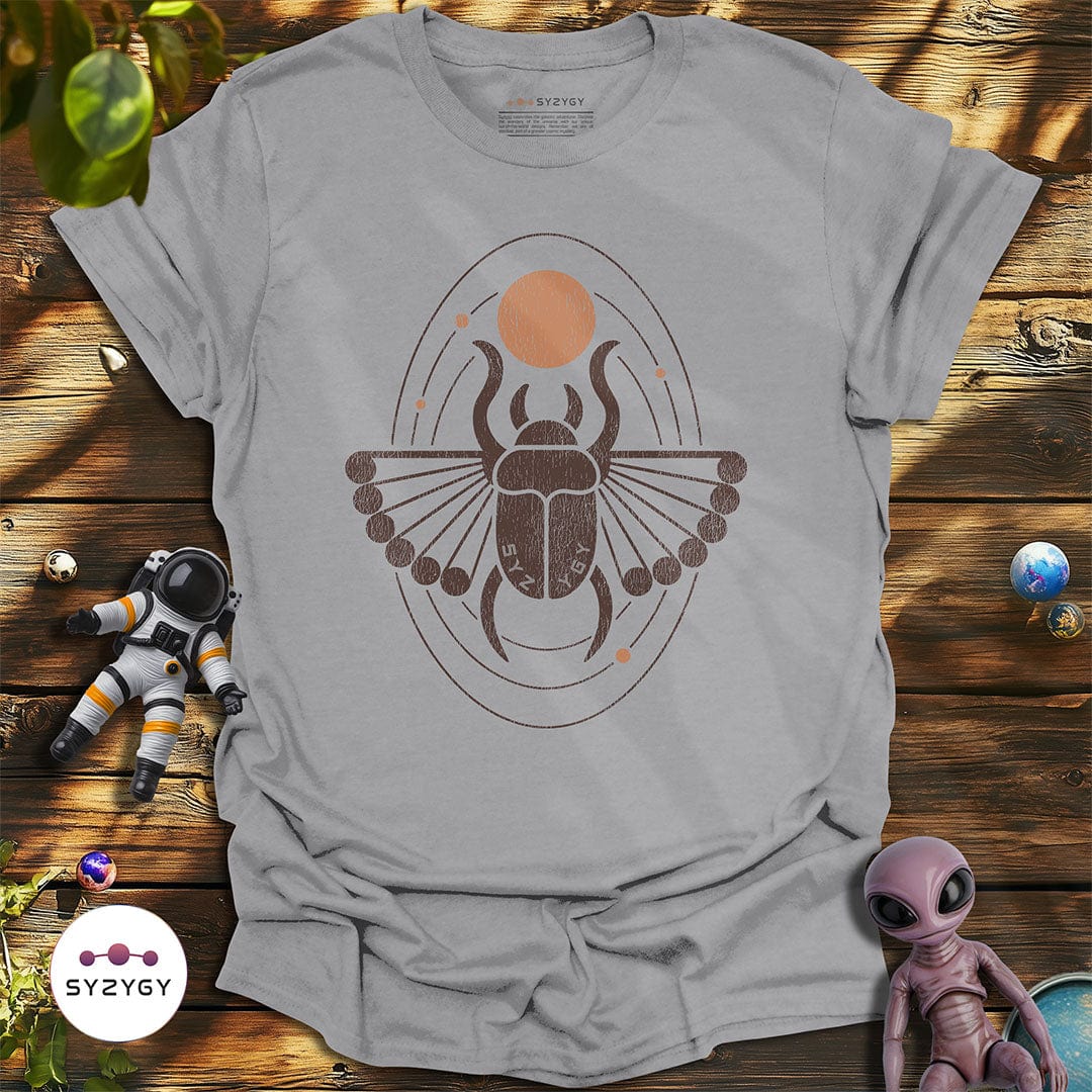 Syzygy Supply T-Shirt Sport Grey / S Scarab Sentinel T-shirt Space Aliens UFO Apparel