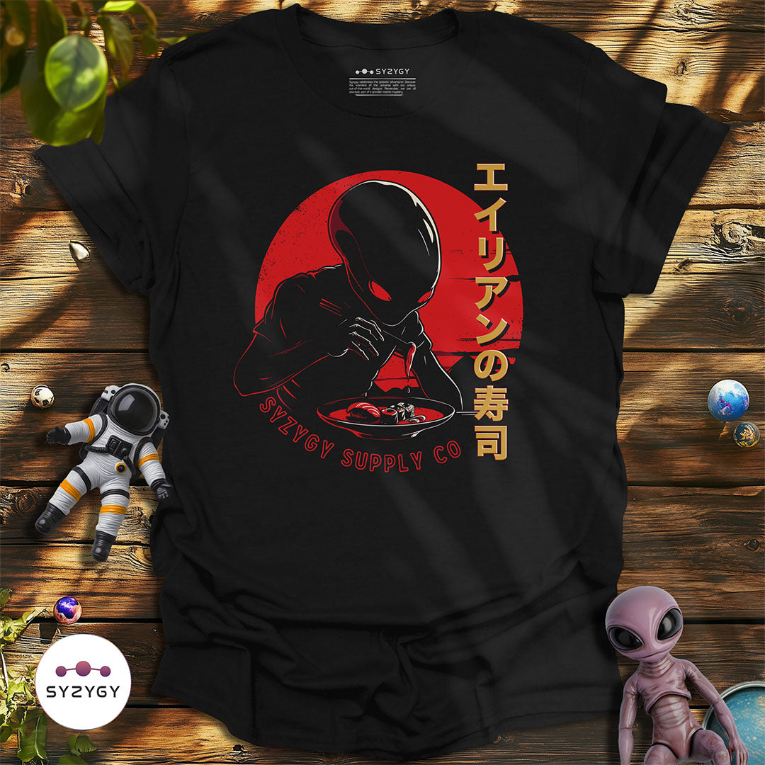 Alien Sushi T-shirt