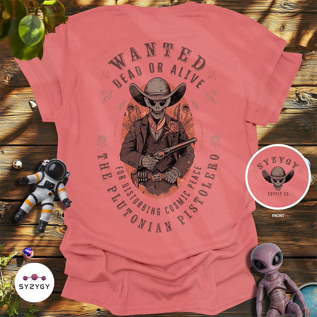 Plutonian Pistolero T-shirt