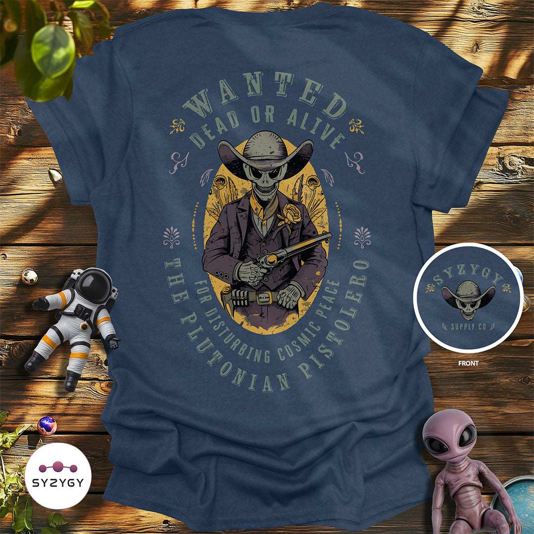 Plutonian Pistolero T-shirt