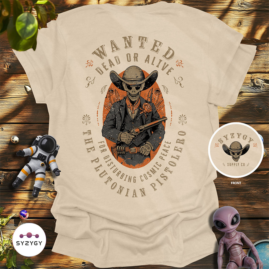 Plutonian Pistolero T-shirt