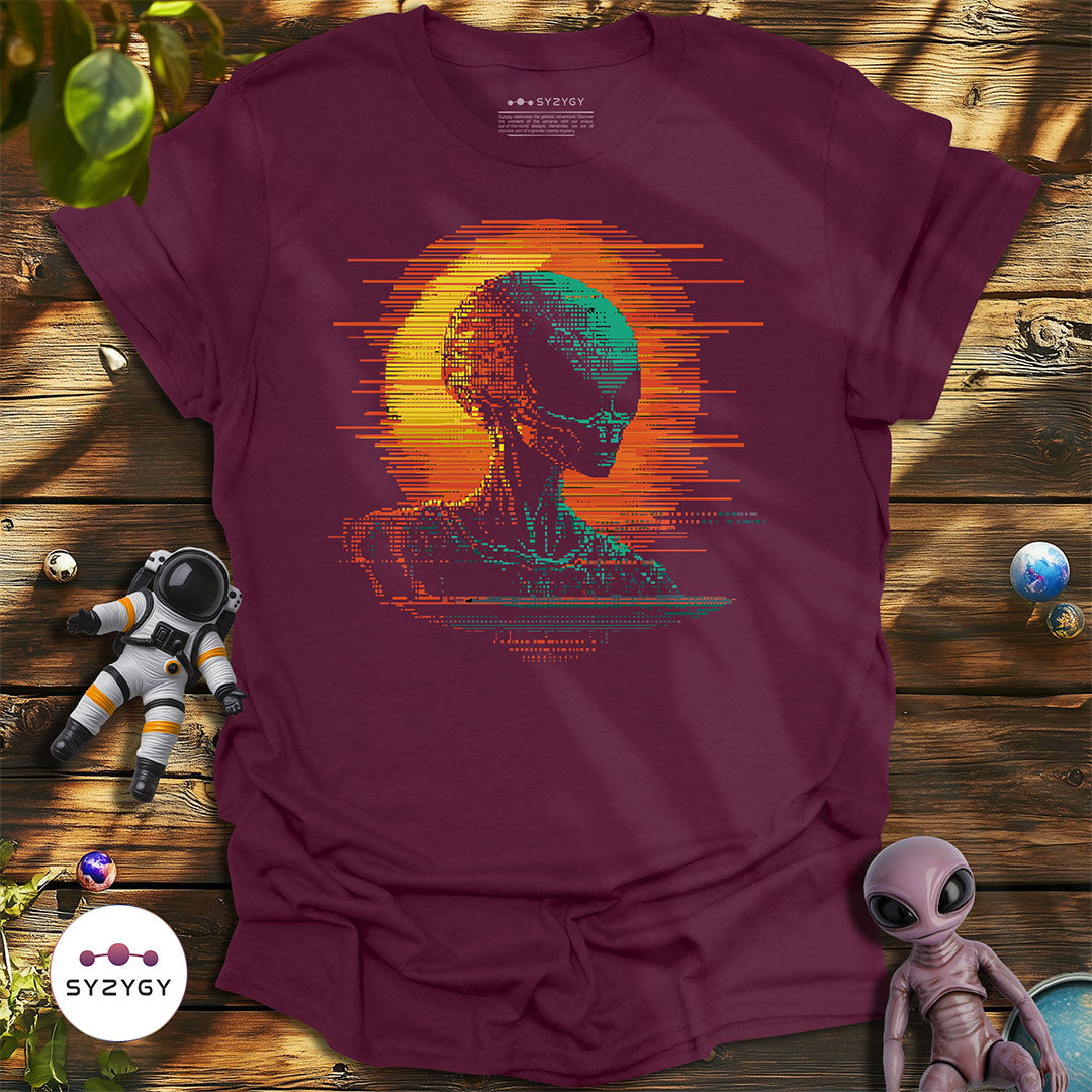 Pixelated Presence T-shirt