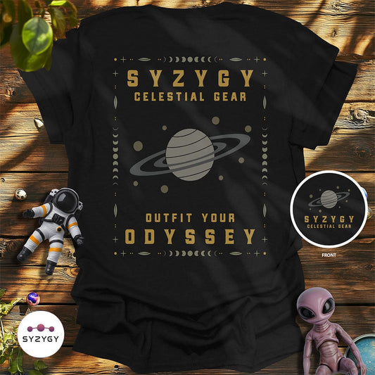 Syzygy Supply T-Shirt Black / S Celestial Gear T-shirt Space Aliens UFO Apparel