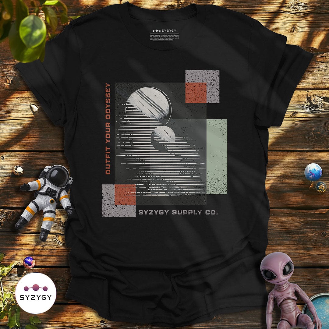Syzygy Supply T-Shirt Black / S Planetary Union T-shirt Space Aliens UFO Apparel