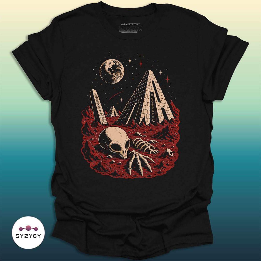 Syzygy Supply T-Shirt Black / S Ruins of Home T-shirt Space Aliens UFO Apparel