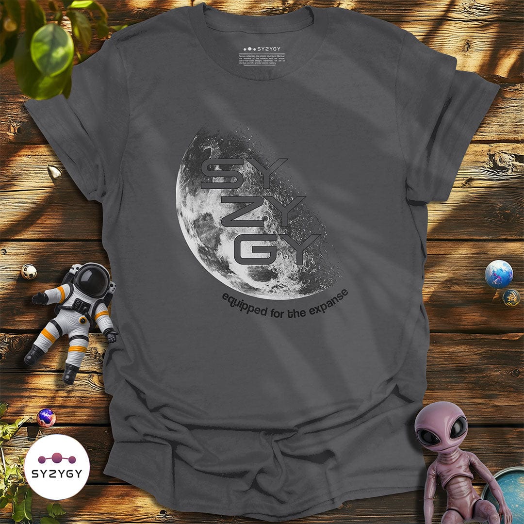 Syzygy Supply T-Shirt Charcoal / S Lunar Imprint T-shirt Space Aliens UFO Apparel