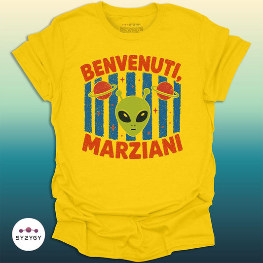 Syzygy Supply T-Shirt Daisy / M Benvenuti Marziani T-shirt Space Aliens UFO Apparel