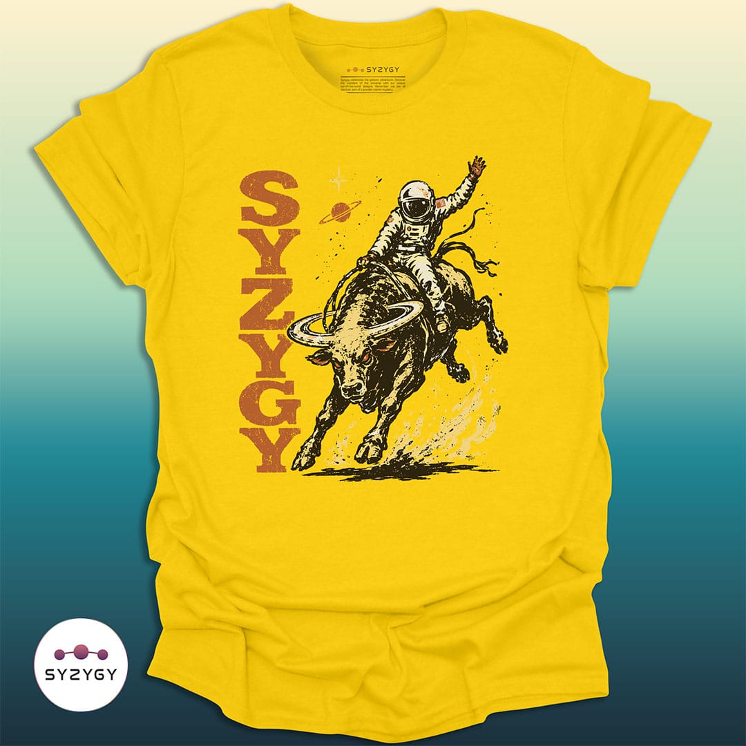 Syzygy Supply T-Shirt Daisy / S Gravity Wrangler T-shirt Space Aliens UFO Apparel