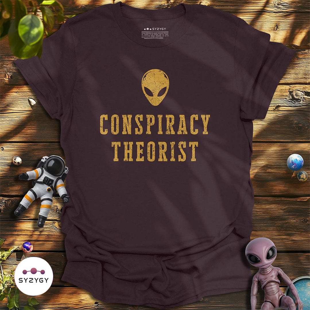 Syzygy Supply T-Shirt Dark Chocolate / S Conspiracy Theorist T-shirt Space Aliens UFO Apparel
